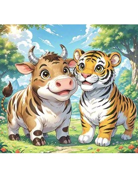 踏莲执剑照山河：虚空藏与牛虎的千年之契