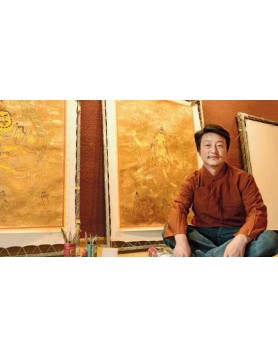 尕藏尼玛：从热贡走出的唐卡大师，用画笔传承信仰与艺术